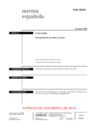 UNE 58155:2002