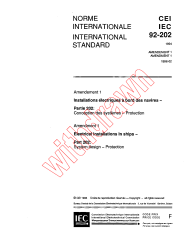 IEC 60092-202:1994/AMD1:1996