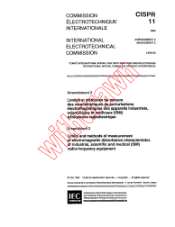CISPR 11:1990/AMD2:1996