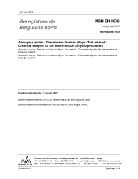 NBN EN 3976:2007
