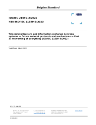 NBN ISO/IEC 21559-3:2023