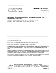 NBN EN 1993-4-2 NL:2011