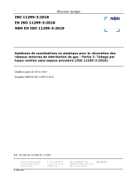 NBN EN ISO 11299-3:2019