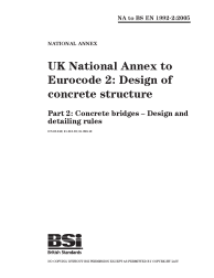 NA to BS EN 1992-2:2005 (R2013)