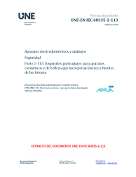 UNE-EN IEC 60335-2-113:2024