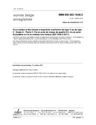 NBN EN ISO 7046-2:2011