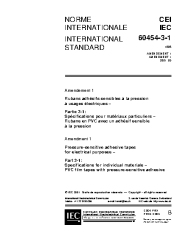 IEC 60454-3-1:1998/AMD1:2001