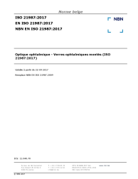 NBN EN ISO 21987:2017