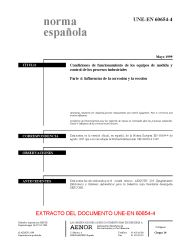 UNE-EN 60654-4:1999