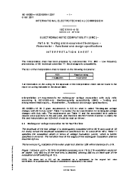 IEC 61000-4-15:2010/ISH1:2017