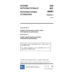 IEC 60081:1997/AMD2:2003