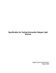 SAE/USCAR-14-3:2022-03-15