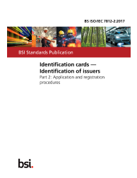 BS ISO/IEC 7812-2:2017