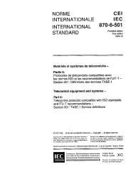IEC 60870-6-501:1995