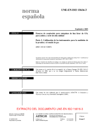 UNE-EN ISO 15616-3:2003 (R2009)