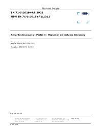 NBN EN 71-3:2019+A1:2021