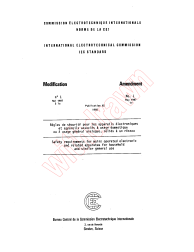 IEC 60065:1985/AMD1:1987