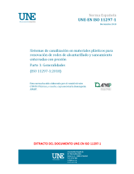 UNE-EN ISO 11297-1:2018