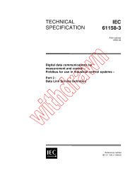 IEC TS 61158-3:1999