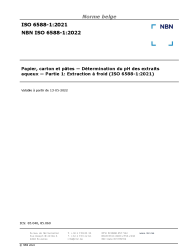 NBN ISO 6588-1:2022