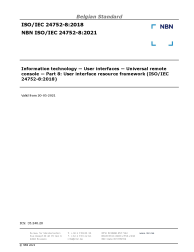 NBN ISO/IEC 24752-8:2021