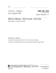 NBN ISO 4545:1997