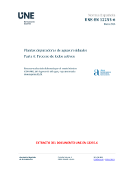 UNE-EN 12255-6:2024