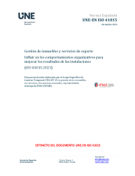 UNE-EN ISO 41015:2023
