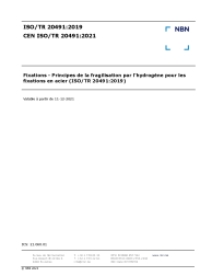 CEN ISO/TR 20491:2021