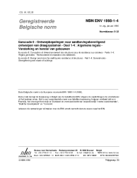 NBN ENV 1998-1-4:1996
