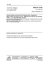 NBN EN 12048:1996