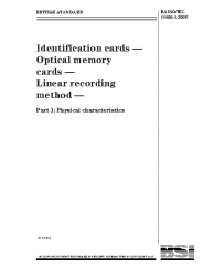 BS ISO/IEC 11694-1:2000