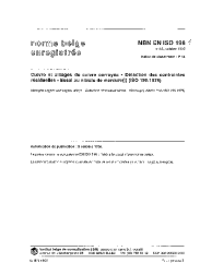 NBN EN ISO 196:1995