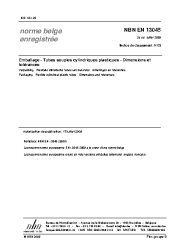 NBN EN 13045:2009