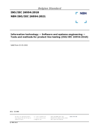 NBN ISO/IEC 26554:2021