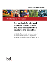 PD IEC/TS 61189-3-301:2016
