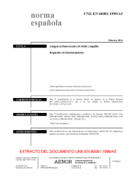 UNE-EN 60081:1999/A5:2014