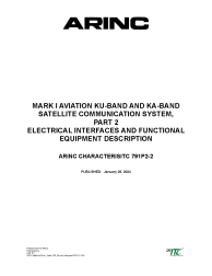ARINC Characteristic 791P2-2:2024