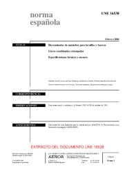 UNE 16538:2004