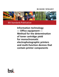 BS ISO/IEC 19752:2017