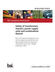 BS EN 61558-2-10:2014