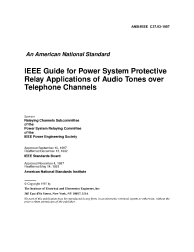 IEEE C37.93:1987 (R1999)