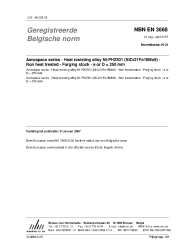 NBN EN 3668:2007