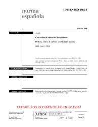 UNE-EN ISO 2566-1:2000 (R2010)