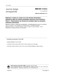 NBN EN 13130-5:2004