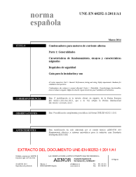 UNE-EN 60252-1:2011/A1:2014