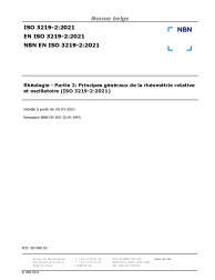 NBN EN ISO 3219-2:2021