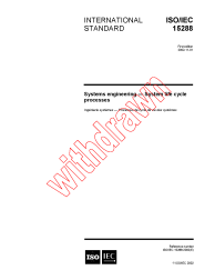 ISO/IEC 15288:2002