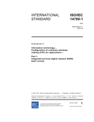 ISO/IEC 14709-1:1997/AMD1:2004