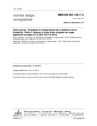 NBN EN ISO 12217-2:2013